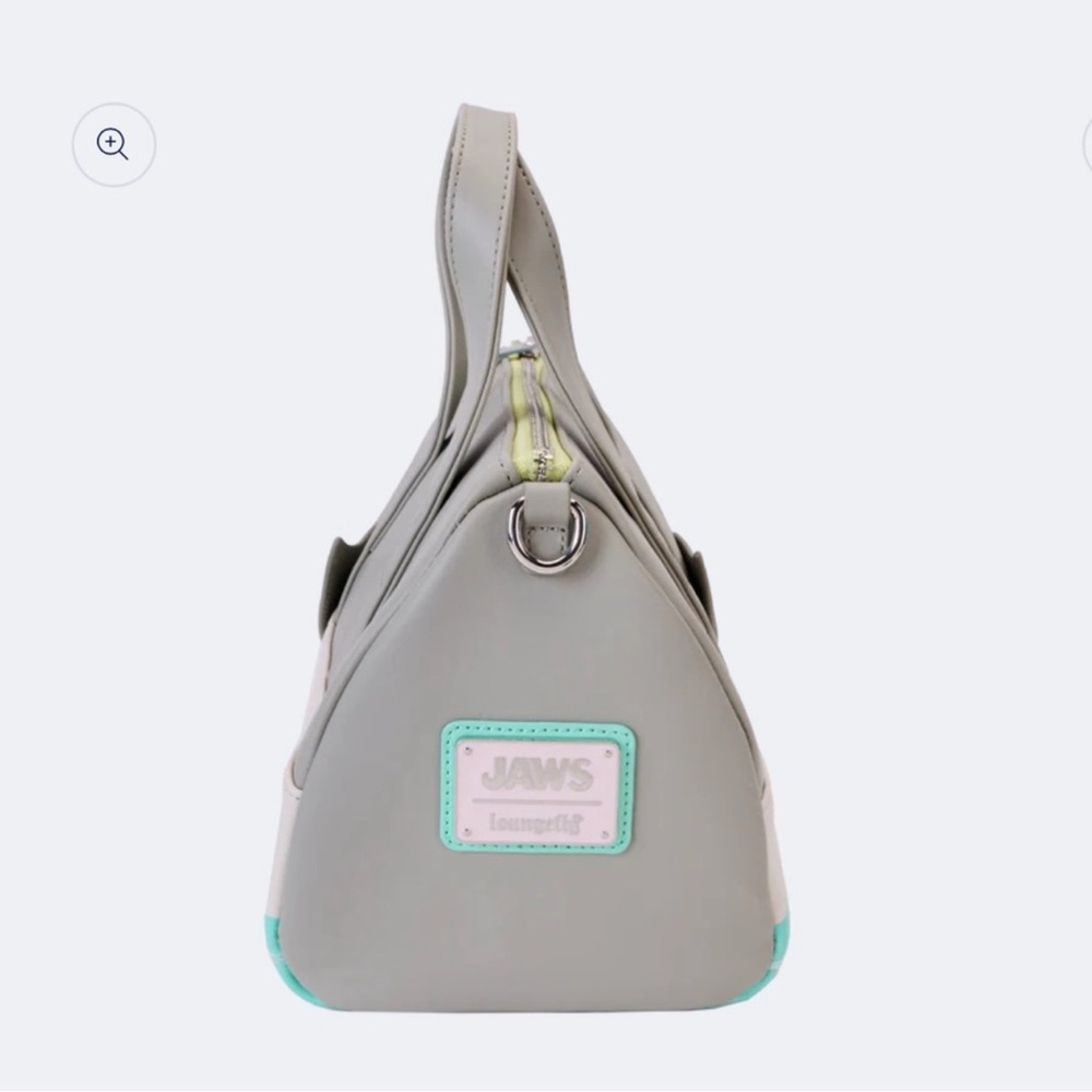 Loungefly Jaws Glow Crossbody Bag with Coin Bag - Picture 6 of 8